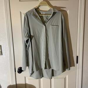 Athleta Women's Urbanite Striped Button Down Top